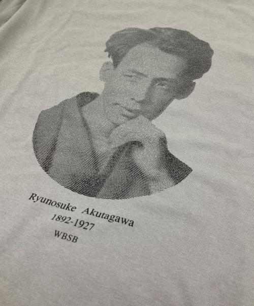 WBSB（ダブリュー・ビー・エス・ビー）WBSB (ダブリュー・ビー・エス・ビー) 偉人プリントTシャツ グレー サイズ:SIZE Mの古着・服飾アイテム
