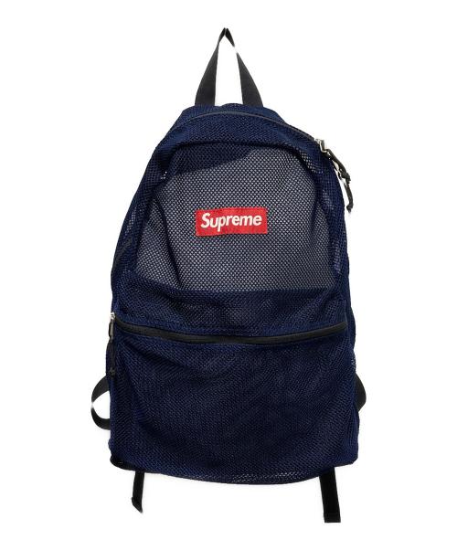SUPREME（シュプリーム）Supreme (シュプリーム) Mesh Backpack ネイビーの古着・服飾アイテム