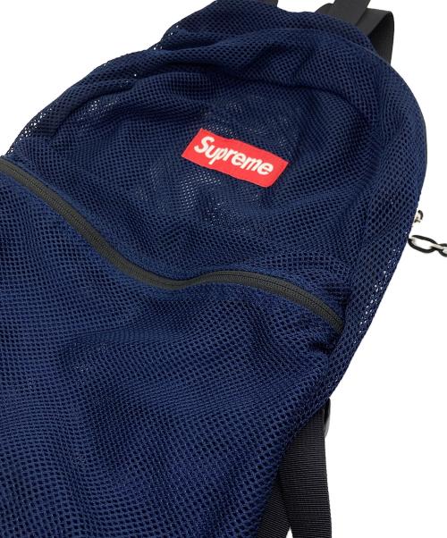 SUPREME（シュプリーム）Supreme (シュプリーム) Mesh Backpack ネイビーの古着・服飾アイテム