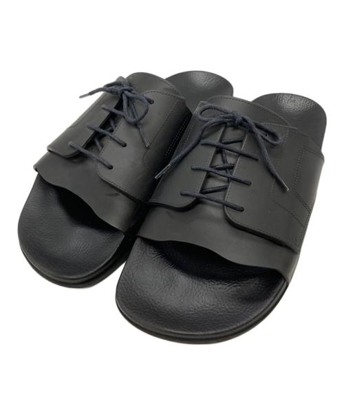 Maison Margiela（メゾンマルジェラ）Maison Margiela (メゾンマルジェラ) レースアップ スライドサンダル/Lace-up slide sandals ブラック サイズ:39の古着・服飾アイテム