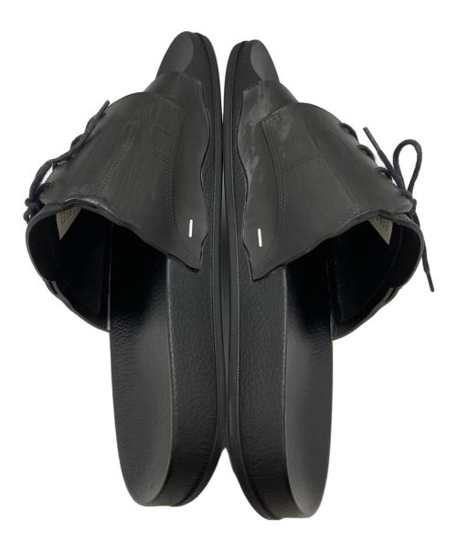 Maison Margiela（メゾンマルジェラ）Maison Margiela (メゾンマルジェラ) レースアップ スライドサンダル/Lace-up slide sandals ブラック サイズ:39の古着・服飾アイテム