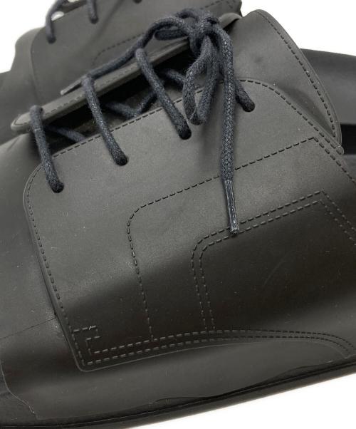 Maison Margiela（メゾンマルジェラ）Maison Margiela (メゾンマルジェラ) レースアップ スライドサンダル/Lace-up slide sandals ブラック サイズ:39の古着・服飾アイテム