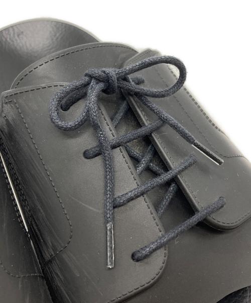 Maison Margiela（メゾンマルジェラ）Maison Margiela (メゾンマルジェラ) レースアップ スライドサンダル/Lace-up slide sandals ブラック サイズ:39の古着・服飾アイテム