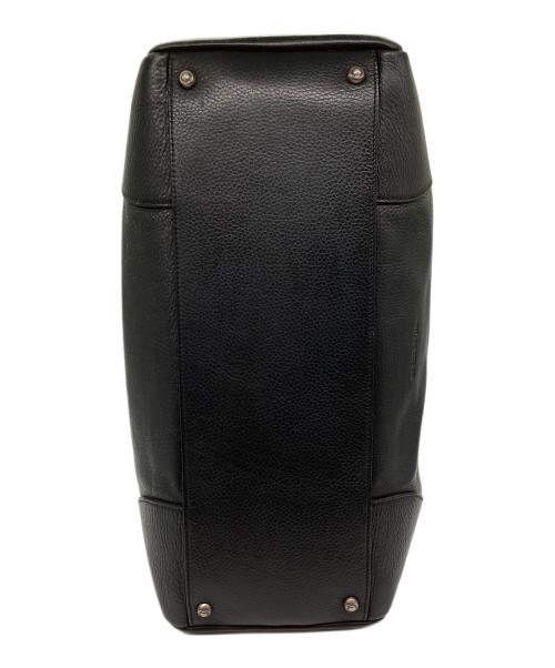 JIL SANDER（ジルサンダー）JIL SANDER (ジルサンダー) レザーボストンバッグ ブラックの古着・服飾アイテム
