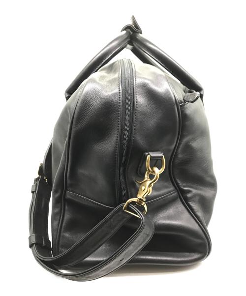 COACH（コーチ）COACH (コーチ) 2WAYショルダーレザー ボストンバッグ ブラックの古着・服飾アイテム