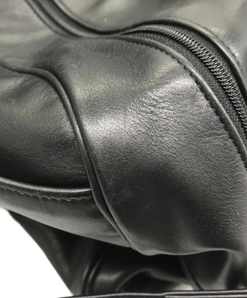 COACH（コーチ）COACH (コーチ) 2WAYショルダーレザー ボストンバッグ ブラックの古着・服飾アイテム