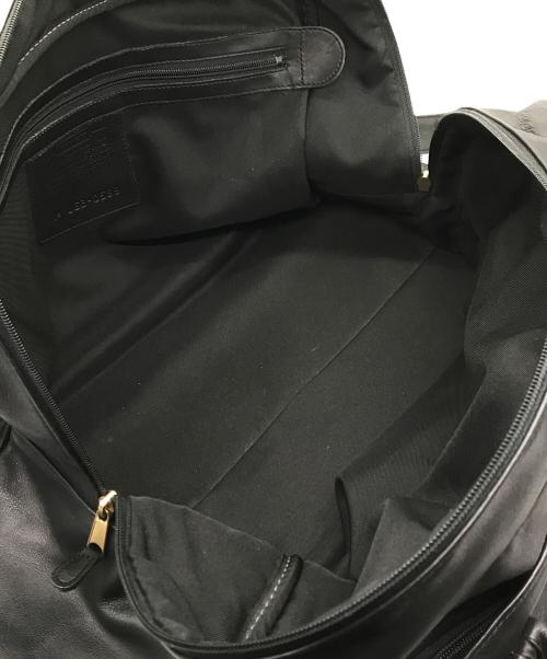 COACH（コーチ）COACH (コーチ) 2WAYショルダーレザー ボストンバッグ ブラックの古着・服飾アイテム