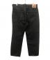LEVI'S (リーバイス) 550 デニムパンツ ブラック サイズ:40：6000円