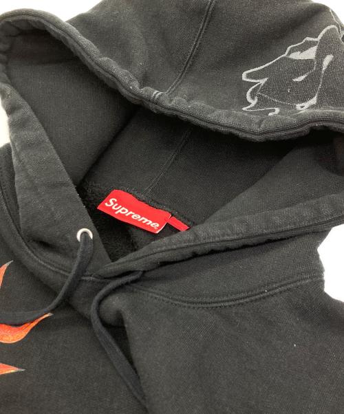 SUPREME（シュプリーム）Supreme (シュプリーム) Sunrise Hooded Sweatshirt ブラック サイズ:Mの古着・服飾アイテム
