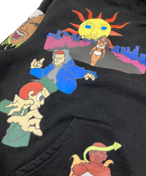 SUPREME（シュプリーム）Supreme (シュプリーム) Sunrise Hooded Sweatshirt ブラック サイズ:Mの古着・服飾アイテム