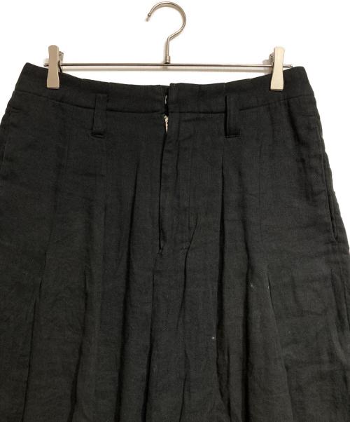 SHINYA KOZUKA（シンヤコズカ）SHINYA KOZUKA (シンヤコズカ) BAGGY (MINT CONDITION LINEN)/バギー ブラック サイズ:Mの古着・服飾アイテム