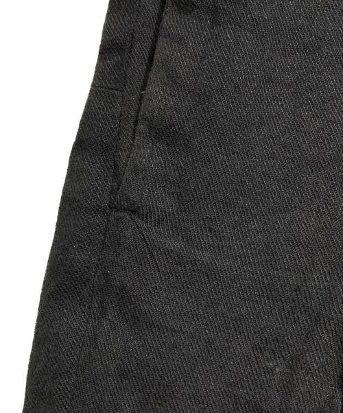 SHINYA KOZUKA（シンヤコズカ）SHINYA KOZUKA (シンヤコズカ) BAGGY (MINT CONDITION LINEN)/バギー ブラック サイズ:Mの古着・服飾アイテム