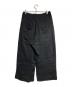 SHINYA KOZUKA (シンヤコズカ) BAGGY (MINT CONDITION LINEN)/バギー ブラック サイズ:M：14000円