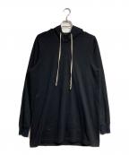 RICK OWENSリックオウエンス）の古着「プルオーバーパーカー/Pullover Hoodie」｜ブラック