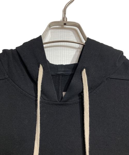 RICK OWENS（リックオウエンス）RICK OWENS (リックオウエンス) プルオーバーパーカー/Pullover Hoodie ブラック サイズ:Sの古着・服飾アイテム