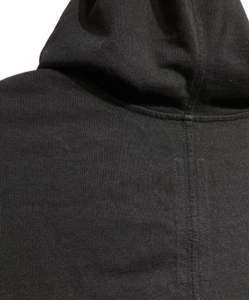RICK OWENS（リックオウエンス）RICK OWENS (リックオウエンス) プルオーバーパーカー/Pullover Hoodie ブラック サイズ:Sの古着・服飾アイテム