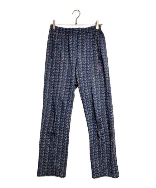 Needles（ニードルズ）Needles (ニードルズ) 総柄トラックパンツ/Track Pants ネイビー サイズ:Sの古着・服飾アイテム