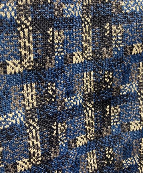 Needles（ニードルズ）Needles (ニードルズ) 総柄トラックパンツ/Track Pants ネイビー サイズ:Sの古着・服飾アイテム