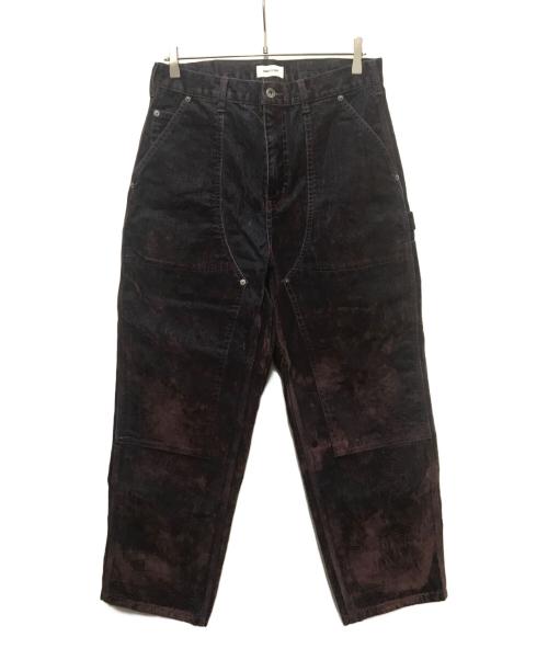 WIND AND SEA（ウィンダンシー）WIND AND SEA (ウィンダンシー) VEROUR DENIM PANT ブラウン サイズ:SIZE Sの古着・服飾アイテム