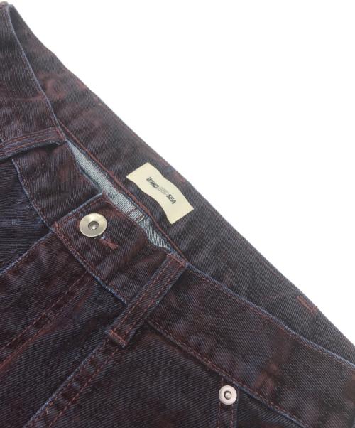 WIND AND SEA（ウィンダンシー）WIND AND SEA (ウィンダンシー) VEROUR DENIM PANT ブラウン サイズ:SIZE Sの古着・服飾アイテム