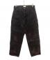 WIND AND SEA（ウィンダンシー）の古着「VEROUR DENIM PANT」｜ブラウン