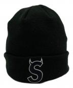 SUPREME×New Eraシュプリーム×ニューエラ）の古着「Devil S Logo Beanie」｜ブラック