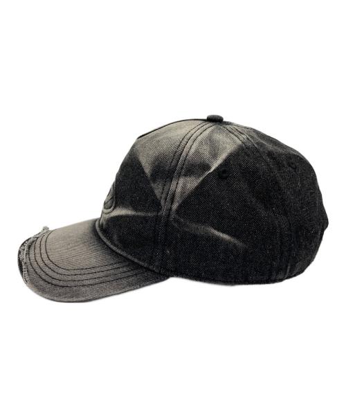 DIESEL（ディーゼル）DIESEL (ディーゼル) C-SEYMONキャップ グレー×オレンジの古着・服飾アイテム