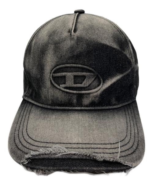DIESEL（ディーゼル）DIESEL (ディーゼル) C-SEYMONキャップ グレー×オレンジの古着・服飾アイテム