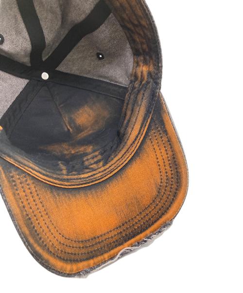 DIESEL（ディーゼル）DIESEL (ディーゼル) C-SEYMONキャップ グレー×オレンジの古着・服飾アイテム