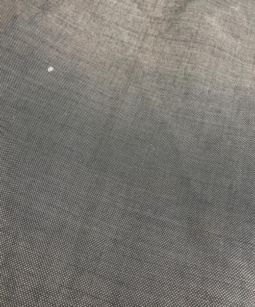 -（-）- (-) バーズアイノータックスラックス ブラック サイズ:-の古着・服飾アイテム