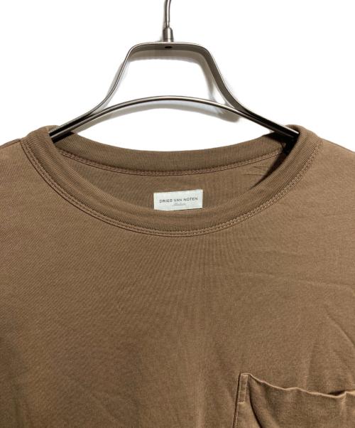 DRIES VAN NOTEN（ドリスヴァンノッテン）DRIES VAN NOTEN (ドリスヴァンノッテン) ドローコード付きスウェット/Drawstring sweatshirt ブラウン サイズ:Mの古着・服飾アイテム
