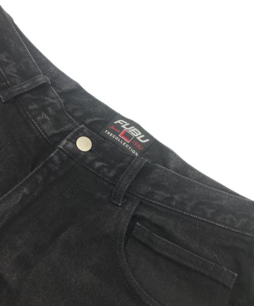 FUBU（フブ）FUBU (フブ) X-LARGE (エクストララージ) ブラックデニムペインターパンツ インディゴ サイズ:Lの古着・服飾アイテム