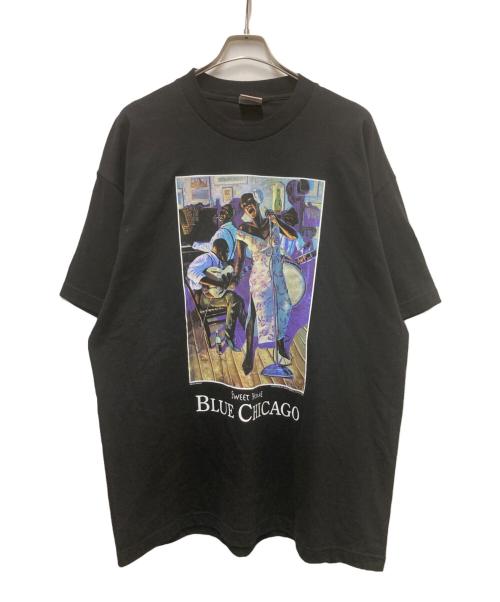 BLUE CHICAGO（ブルー・シカゴ）BLUE CHICAGO (ブルー・シカゴ) 90s Sweet home BLUE CHICAGO ブラック サイズ:XLの古着・服飾アイテム