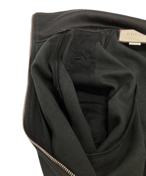 GUCCI（グッチ）GUCCI (グッチ) TECHNICAL JERSEY JACKET/テクニカルジャージ・ジャケット ブラック サイズ:Mの古着・服飾アイテム
