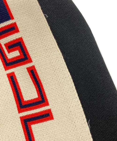 GUCCI（グッチ）GUCCI (グッチ) TECHNICAL JERSEY JACKET/テクニカルジャージ・ジャケット ブラック サイズ:Mの古着・服飾アイテム