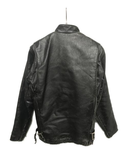 Schott（ショット）Schott (ショット) ライナー付シングルライダースジャケット ブラック サイズ:32の古着・服飾アイテム