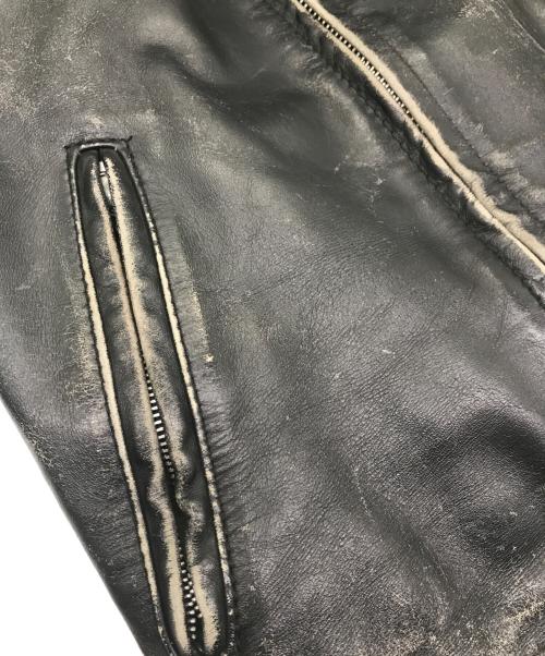 Schott（ショット）Schott (ショット) ライナー付シングルライダースジャケット ブラック サイズ:32の古着・服飾アイテム