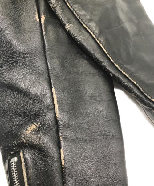 Schott（ショット）Schott (ショット) ライナー付シングルライダースジャケット ブラック サイズ:32の古着・服飾アイテム