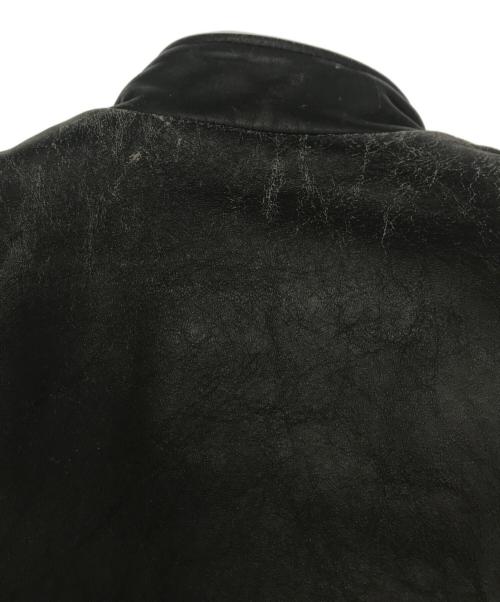 Schott（ショット）Schott (ショット) ライナー付シングルライダースジャケット ブラック サイズ:32の古着・服飾アイテム