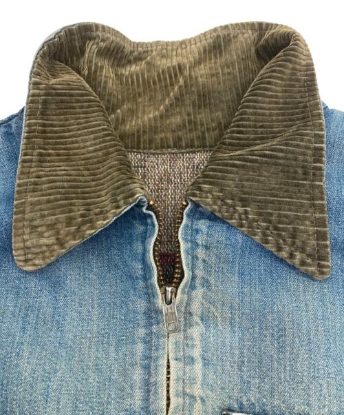 USED（ユーズド）USED (ユーズド) ブランケットライナーデニムジャケット インディゴ サイズ:‐の古着・服飾アイテム