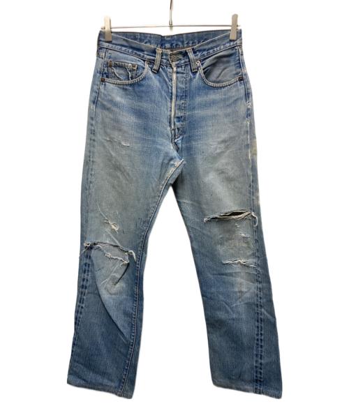 LEVI'S（リーバイス）LEVI'S (リーバイス) 70s 66前期デニムパンツ インディゴ サイズ:ウエスト76/股上28/股下73の古着・服飾アイテム