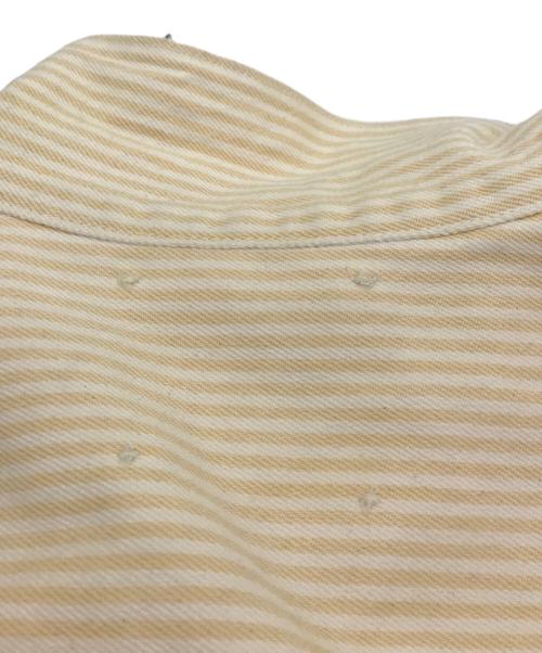 LEVI'S MADE&CRAFTED（リーバイスメイドクラフテッド）LEVI'S MADE&CRAFTED (リーバイスメイドクラフテッド) ストライプ デニムジャケット イエロー サイズ:Sの古着・服飾アイテム