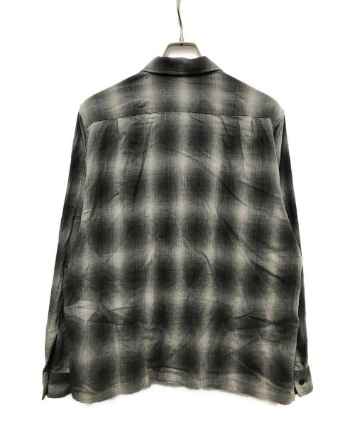 thisisneverthat（ディスイズネバーザット）thisisneverthat (ディスイズネバーザット) Nep Check Zip Shirt オリーブ サイズ:Sの古着・服飾アイテム