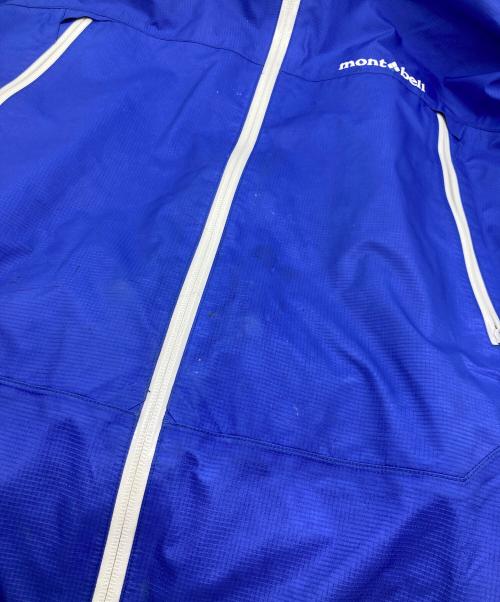 mont-bell（モンベル）mont-bell (モンベル) レインダンサー ジャケット ブルー サイズ:	SIZE Lの古着・服飾アイテム