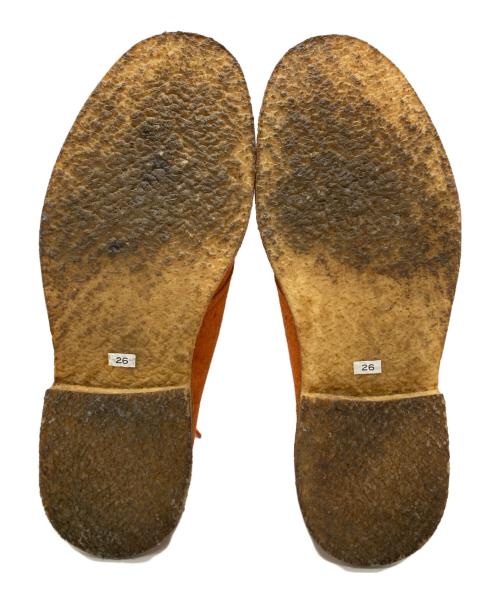COMME des GARCONS HOMME PLUS（コムデギャルソンオムプリュス）COMME des GARCONS HOMME PLUS (コムデギャルソンオムプリュス) デザートブーツ/desert boots オレンジ サイズ:26の古着・服飾アイテム