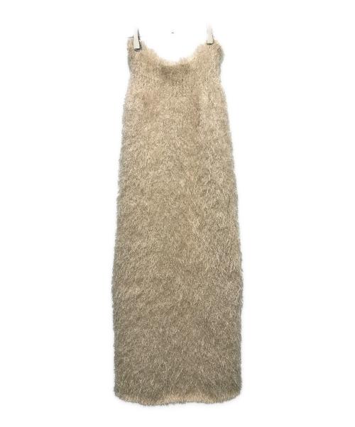 TODAYFUL（トゥデイフル）TODAYFUL (トゥデイフル) Shaggy Knit Skirt ベージュ サイズ:38の古着・服飾アイテム