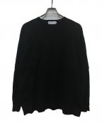 COOTIE PRODUCTIONSクーティープロダクツ）の古着「Supima Oversized Cellie L/S Tee」｜ブラック