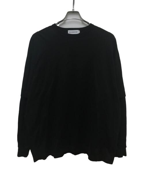 COOTIE PRODUCTIONS（クーティープロダクツ）COOTIE PRODUCTIONS (クーティープロダクツ) Supima Oversized Cellie L/S Tee ブラック サイズ:Sの古着・服飾アイテム