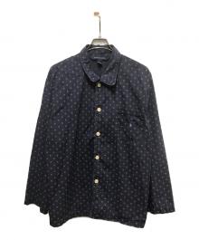 POLO RALPH LAUREN（ポロ・ラルフローレン）の古着「90s パジャマシャツ」｜ネイビー