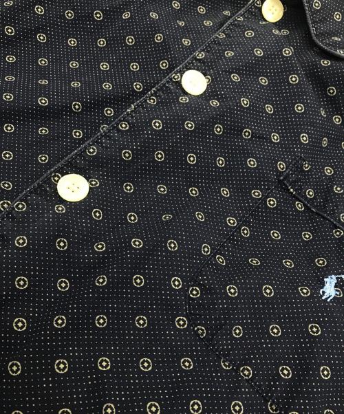 POLO RALPH LAUREN（ポロ・ラルフローレン）POLO RALPH LAUREN (ポロ・ラルフローレン) 90s パジャマシャツ ネイビー サイズ:Mの古着・服飾アイテム